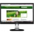  24'' Professional ErgoSensor LED Monitor SPK/D-port, 4xUSB, Vesa mount, 90 degree Pivot 130mm HA 