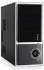  ATX MidiTower - Black, no PSU, drive bays: 4x5.25" & 2x3.5" ext, 4x3.5" int, front USB+Audio+Mic 