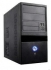  Black Micro ATX case with 420W PSU (Max power), front USB3.0 + USB2.0 and HD audio, ext.:5.25"x2 / 3.5"x2, int.3.5"x3, 