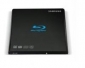  External Slim Blu-Ray Writer USB2.0, BD Read 6x/Write 4x, Retail box, Black, USB2.0 Powered 