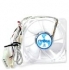  Case Fan: 92mm Clear Case Fan with 3-Speed Switch 