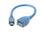  USB Mini A Male to Female A Cable 30CM, OTG host cable 