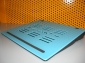  Notebook Cooler PAD WITH 2 FAN,  USB PORT BLUE 