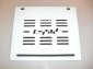  NOTEBOOK COOLER PAD WITH 2 FAN,  USB PORT WHITE 