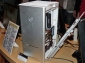  Silver Micro-ATX Case - Mid towerwith 90° M/B mounting, small footprint design, 1x 2.5", 3x 3.5", No PSU 