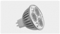  Dimmable LED Spot Light MR16 Replacement Bulb 12V 3W (3x1W) 200Lm Cool White SAA 