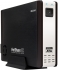  3.5" EZSwap GIGA NAS Enclosure - Black Aluminium w/ USB 2.0 + Host, NAS, Fan, BitTorrent Client 