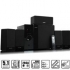  5.1 Finecone audio speaker, RMS power:100 Watt (14 Watt *5 + 30Watt), 6.5" woofer system for deep vocal and bass effects 