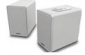  Wireless Bluetooth 2.0 bookshelf stereo speakers, White, Output power: 36 Watt RMS, Treble and bass effects, 3.5mm jack 