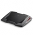  Gaming Notebook Cooler and 2.1 Speaker System, Up to 17”, 3.5mm In, 4x USB Out, Black 