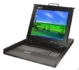  Dual Slide Integrated LCD KVM Drawer,16 Port USB&PS/2(Combo) rack mounted KVM switch, built-in 17" LCD, keyboard&touchpad, 8xcables 
