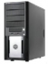  Black/Silver ATX Case - SECC body build, Front USB & Audio, 120mm Exhaust Fan, No PSU 
