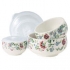  Premium Ceramic Bowl Set - Blossom 