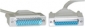  Serial/Parallel Cable DB25M - DB25F 3M 