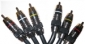  AV Cable 1m , Red/White/Yellow RCA Connectors, Packed with Blister Box 