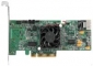  4-ch SAS/SATA + 1 internal Mini-SAS Support SATA Raid 0,1,3,5,6,10, JBOD, PCI-E x8, NCQ, NVRAM, Low profile 