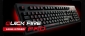 CM STORM Quick Fire PRO Gaming Keyboard - Cherry MX Red Mechanical Switches - 1000Hz/1ms Response Time - Partial Red LED Backlight - Removable Braided USB Cable CM STORM Quick Fire PRO Gaming Keyboard - Cherry MX Red Mechanical Switches - 1000Hz/1ms Response Time - Partial Red LED Backlight - Removable Braided USB Cable