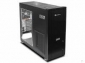  Black Tower Case with Aluminium Front Panel/Door, 2.0mm aluminum body, SSI, Extended ATX, ATX, Micro ATX, No PSU 