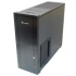  Black ATX Case with Side Window - Aluminium Front Panel and Body, Front USB/IEEE1394/Audio/Mic, no PSU 
