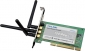  Wireless N PCI Adapter, Atheros, 3T3R, 2.4GHz, 802.11n Draft 2.0, 802.11g/b 