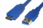  USB 3.0 Certified Cable - USB A Male to Micro-USB B Male, Blue 2m 