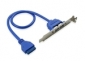  USB 3.0 Internal Cable with PCI Bracket 