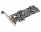  PCIE Gaming soundcard, 5.1 Channel, Dolby, Up to 105dB, Built-in Headphone AMP, GX2.5 for realistic 3D audio, Low-profile bracket 