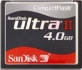  Compact Flash: ULTRA  CF 4GB up to 30mb/s 