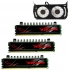  DDR3-2000 6GB Tri Channel [Ripjaws] (2Gx3), 1.6v without fan (one month warranty) 
