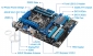  Z77 4xDDR3 3xPCI-E16 GBL SATA3 USB3.0 RAID DSP HDMI DVI VGA WiFi 