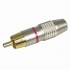  Compression Crimp RCA Red 