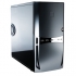  ATX MidiTower Case :  500W PSU Piano Black 