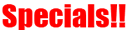 Latest Specials