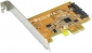  PCI-e SATA III Card  2Port/6Gbps/RAID 0-1 