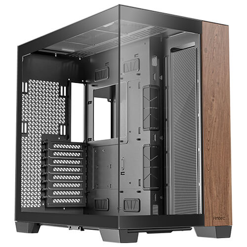  <b>Full-Tower Case:</b> Antec C8 - Wood<br>2x USB 3.0, 1x USB Type-C 10Gbps, 1x Headphone & Mic Combo, Tempered Glass Side & Front Panel, Supports: E-ATX*/ATX/m-ATX/mini-ITX  