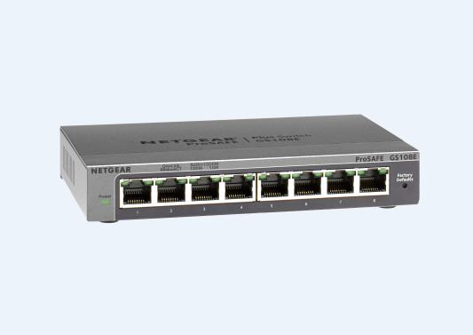  Switch: 8-Port Gigabit ProSAFE Web Managed Switch  