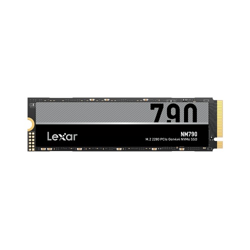  <b>M.2 NVMe SSD:</b> 4TB NM790 M.2 2280 PCIe Gen 4x4 NVMe, Read: 7400MB/s, Write: 6500MB/s, 3000 TBW, 1.5M MTBF  