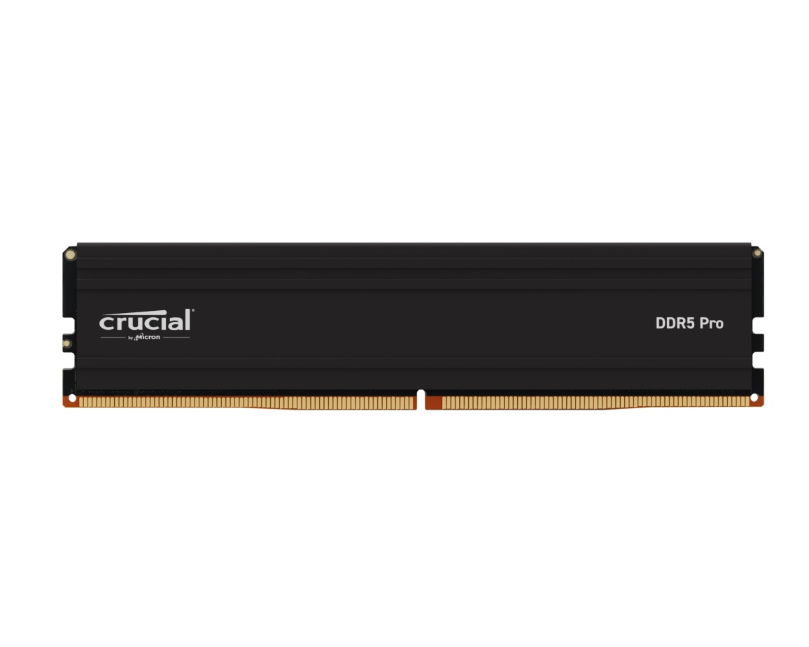  Single Channel: 32GB (1x32GB) DDR5 PRO Series 5600MT/s CL46 - Desktop Memory Intel XMP 3.0 & AMD EXPO  