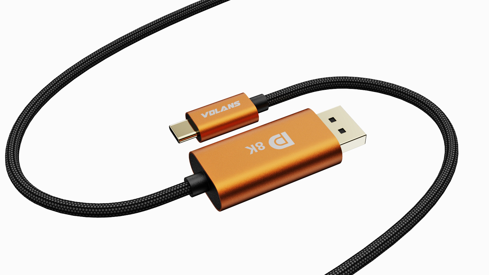  Ultra 8K USB Type-C to DisplayPort Cable V1.4 (3M)  