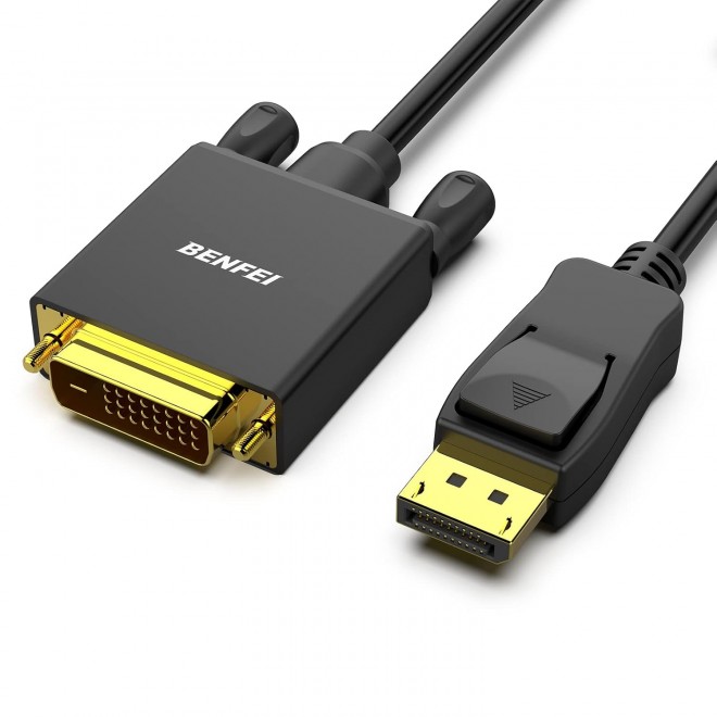  DisplayPort to DVI Cable 1.8m  