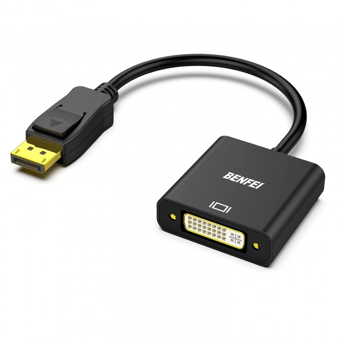  DisplayPort to DVI DVI-D Single Link Adapter  