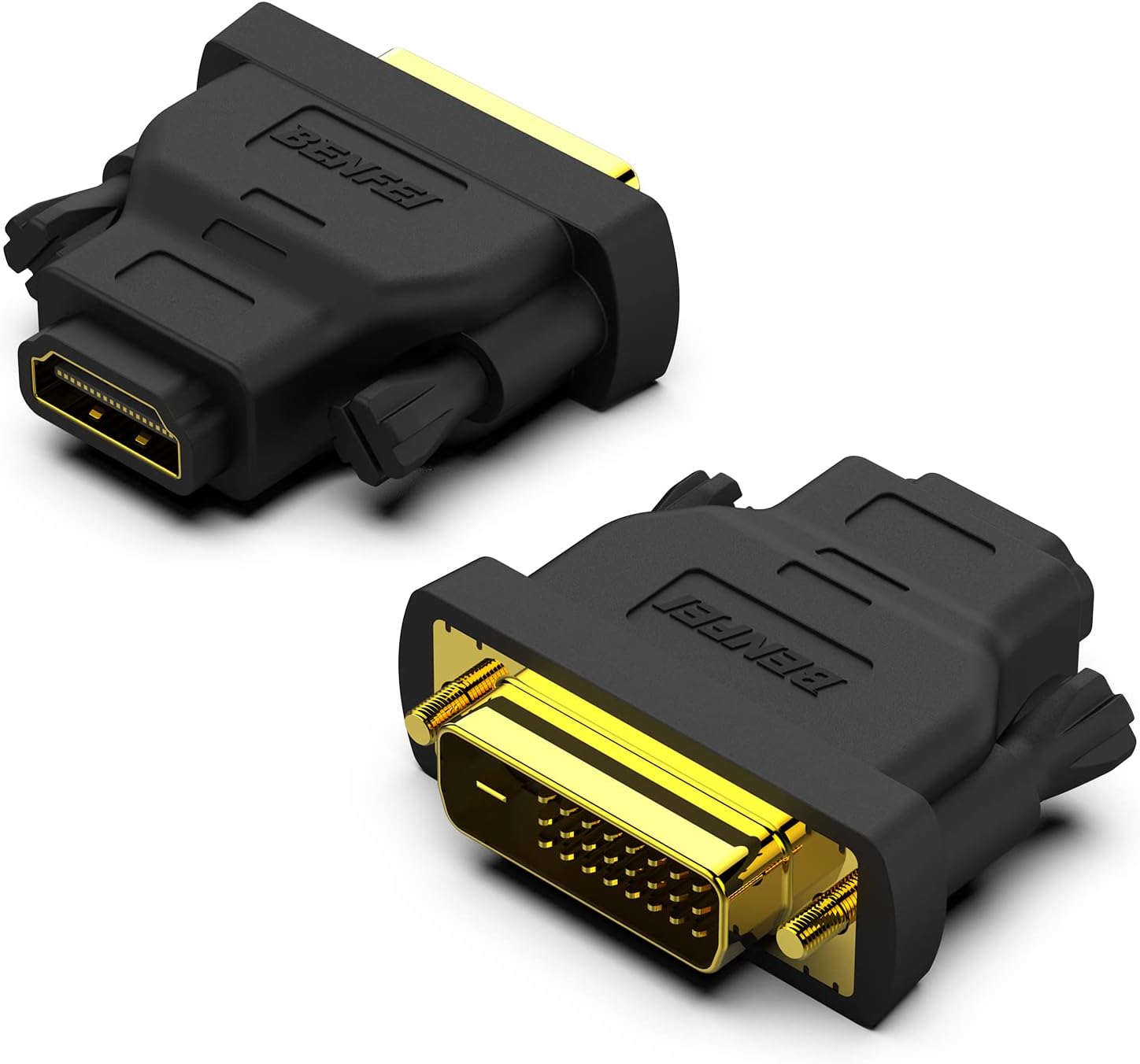  DVI to HDMI Bi-directional Male to Female (2 Pack)  