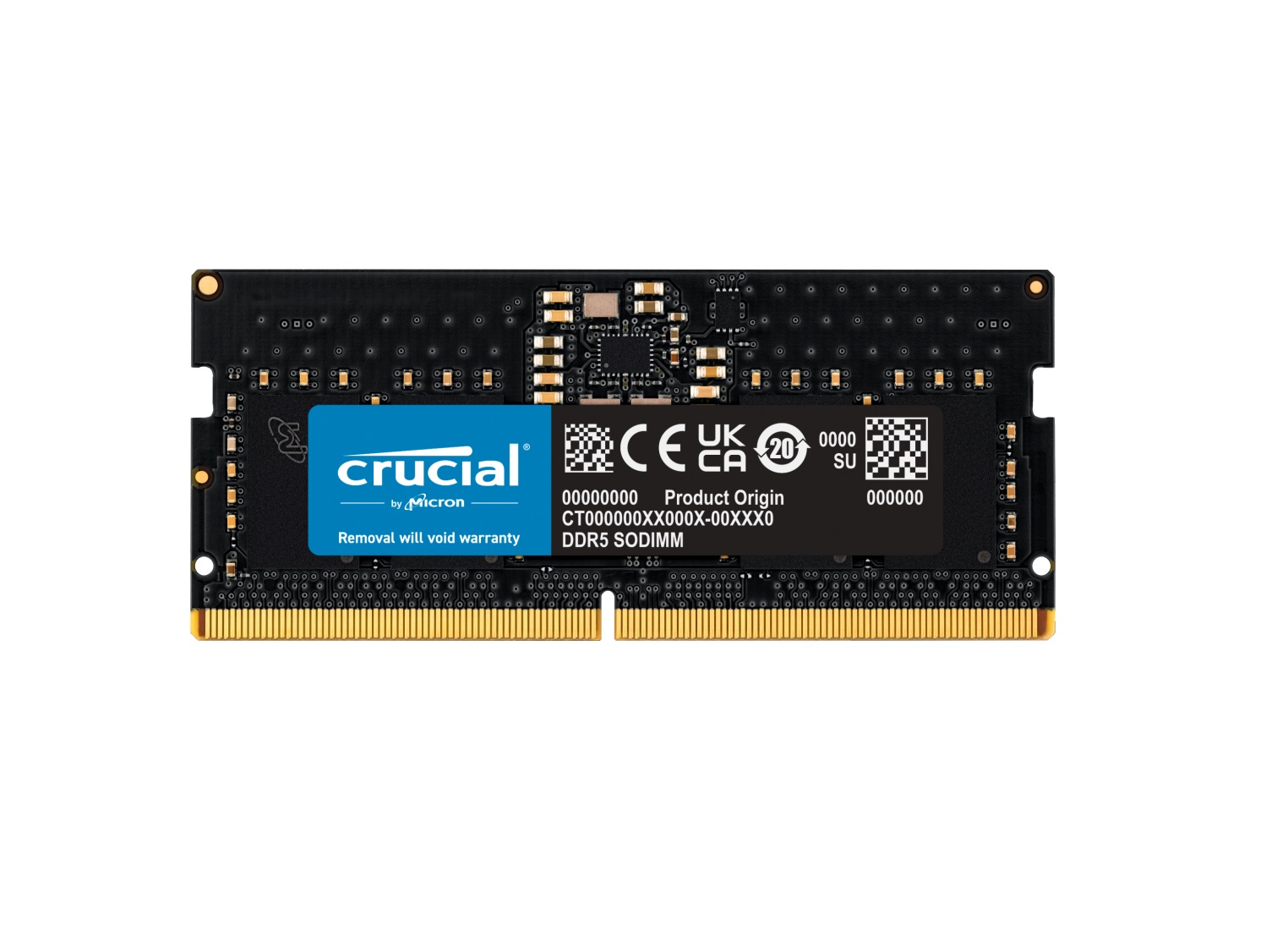  8GB (1x8GB) DDR5 SODIMM 5200MHz C42 1.1V Notebook Laptop Memory  