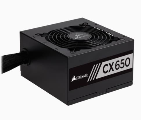  <b>PSU</b>: 650W 80Plus Bronze, 6x SATA, 2x PCI-E, ATX Power Supply  