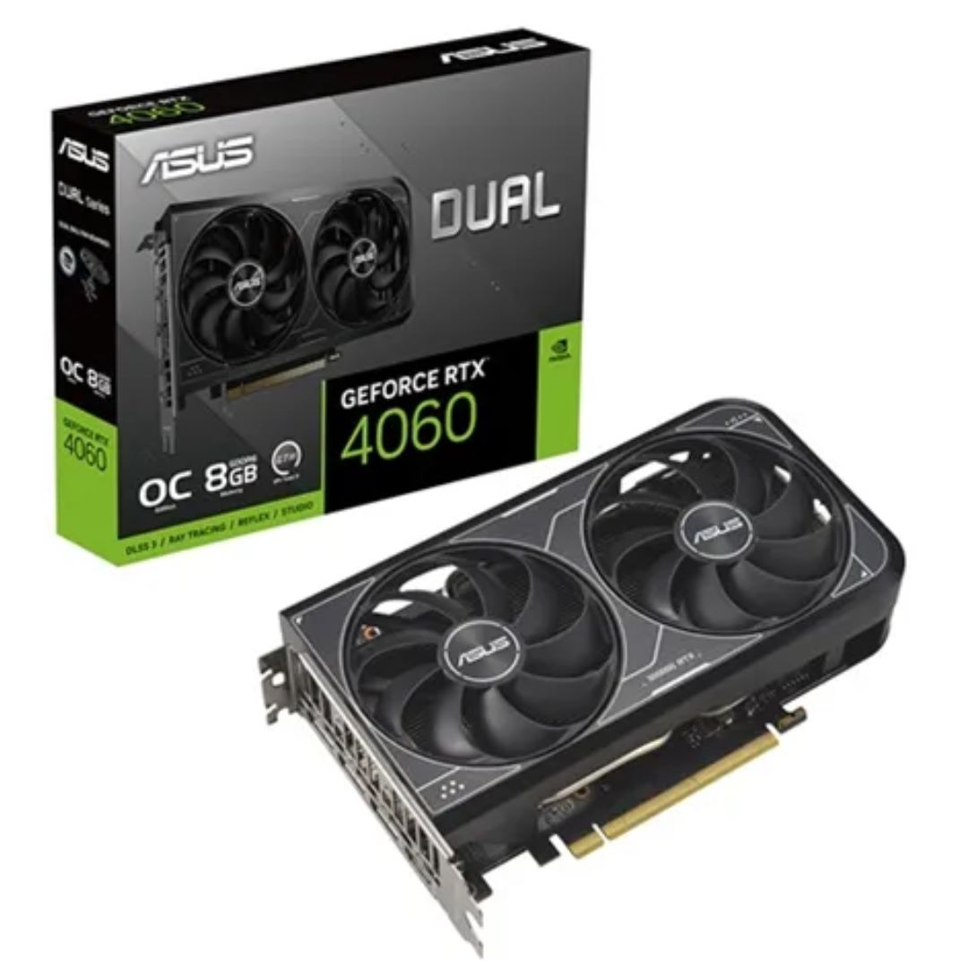  NVIDIA GeForce RTX 4060 Graphic Card - 8 GB GDDR6 - 7680 x 4320 - 2.54 GHz Boost Clock - 128 bit Bus Width - PCI Express 4.0 - DisplayPort - 3 x DisplayPort - HDMI  