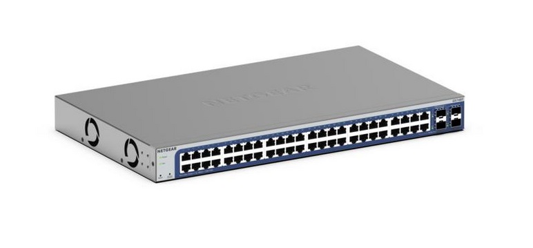  Managed Switch: 48-PORT GbE(48), SFP(4), DESK/RACK, LIFE WTY  