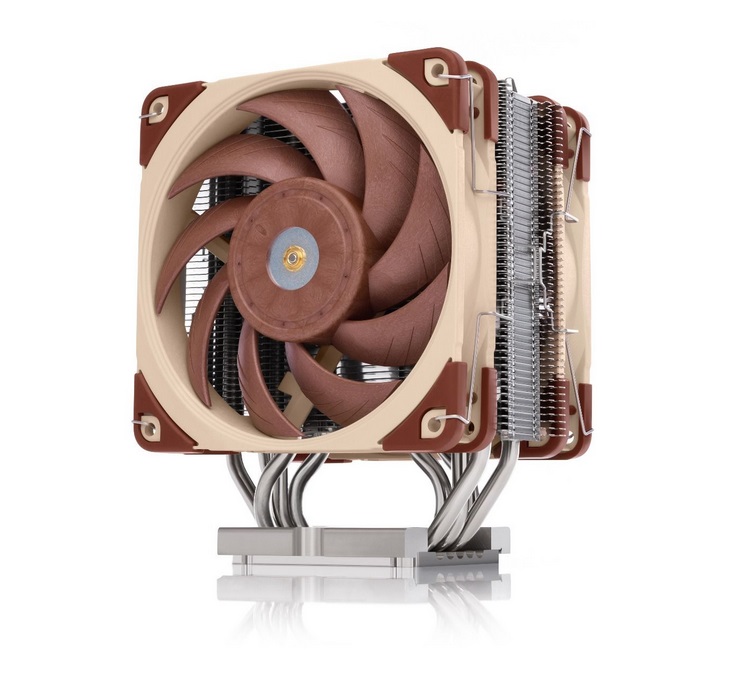  Xeon Performance CPU Cooler for LGA4677, 2x NF-A12x25 PWM 120mm Fan, 158x125x97mm  