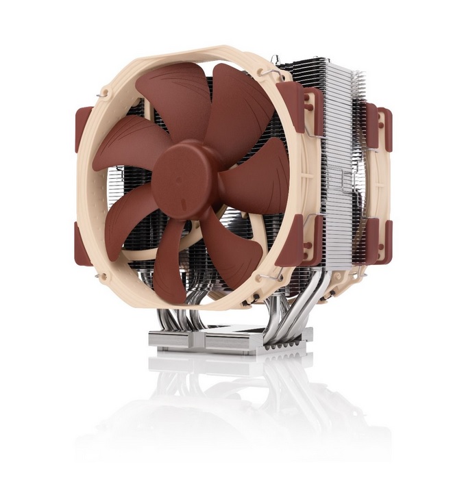  Xeon Performance CPU Cooler for LGA4677, 2x NF-A15 PWM 140mm Fan, 165x150x111mm  