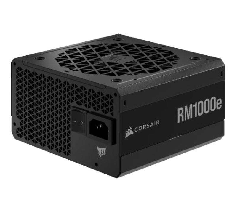  1000W RM1000e, 80 PLUS GOLD Certified, ATX 3.0 & PCIe 5.0 Compliant, Fully Modular Power Supply  