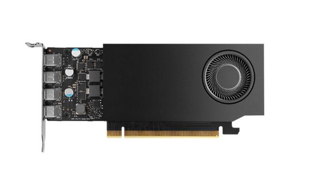  NVIDIA RTX A1000, 8GB, GDDR6 128-bit, 192GB/s, PCIe 4.0 x8, Single Slot, 4x Mini DisplayPort 1.4a, 50W, Ampere  